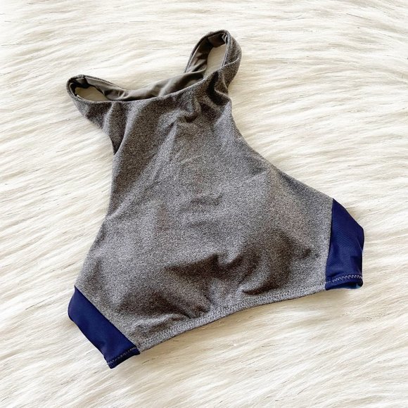 NEW Aerie High Neck Racerback Crop Bikini Swim Top - Picture 6 of 6